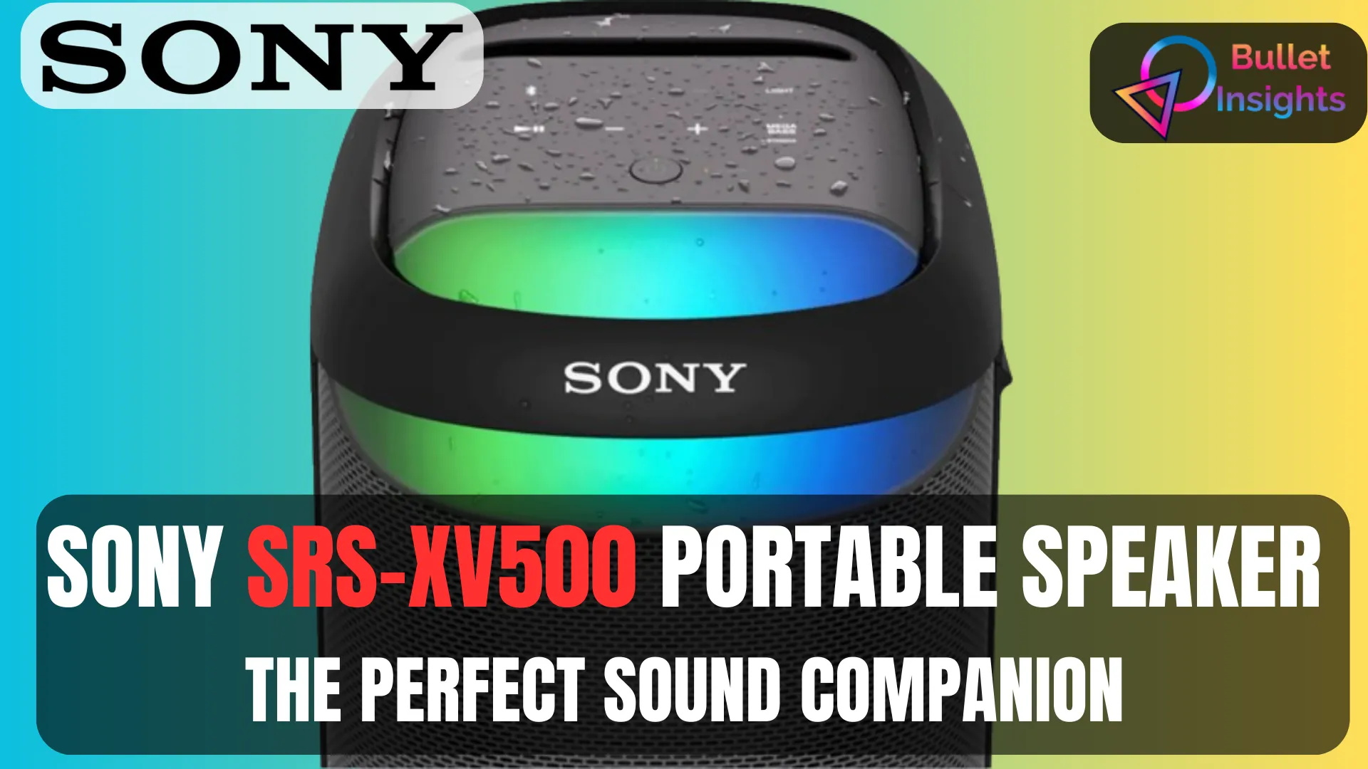 Sony SRS-XV500 Portable Speaker